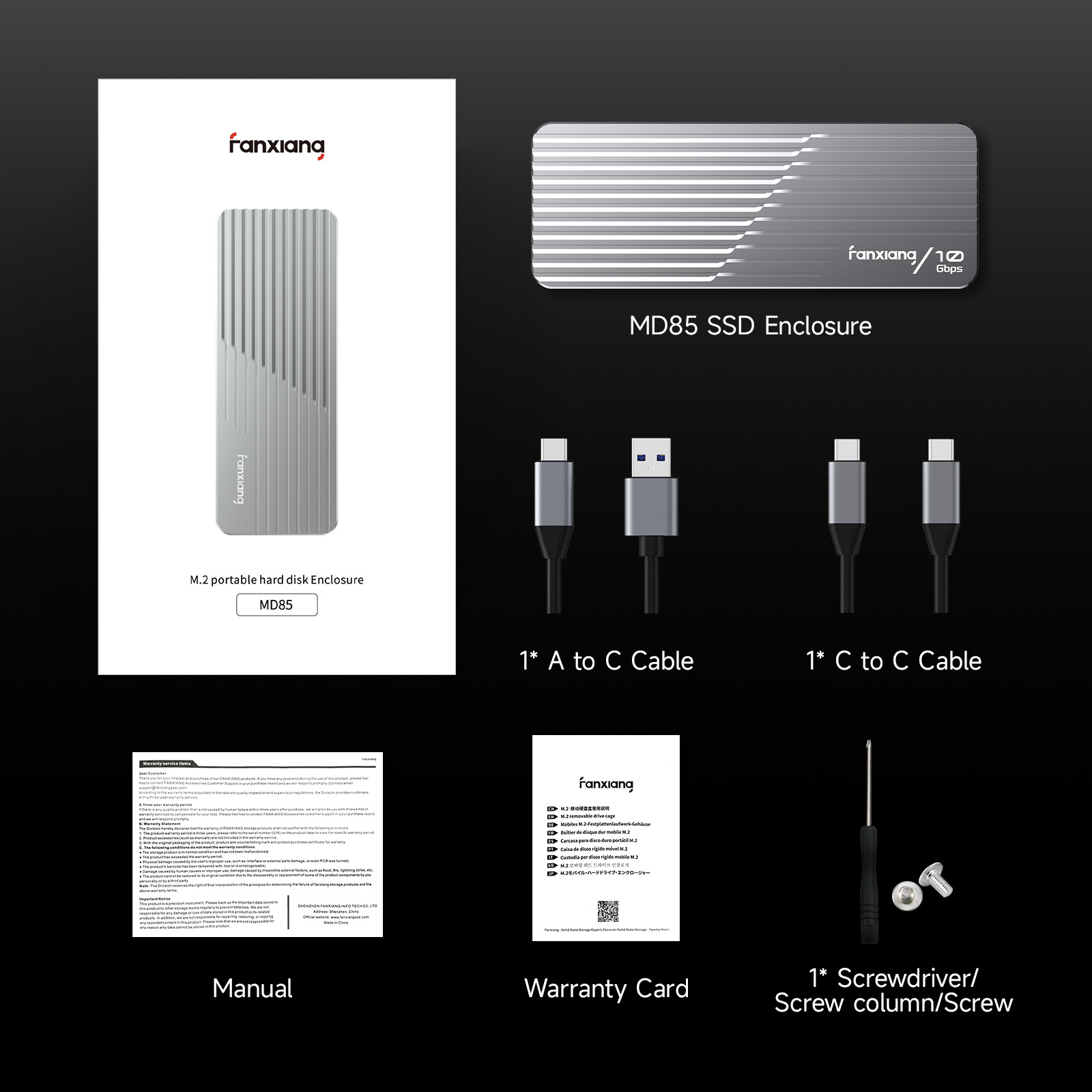 FanXiang SSD Enclosure MD85 - Image 12